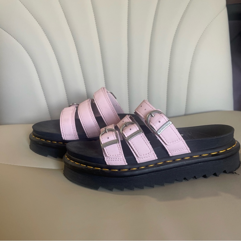 Dr. Martens Pink Sandals with Chunky Sole Blaire US 6 UK 4